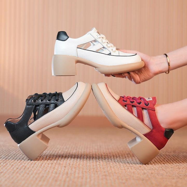 Orla Minuet Lace-Up Pumps by Doramela