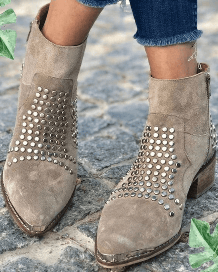 Everly Peony Ankle Boots