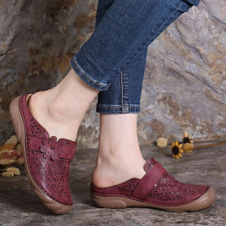 Stella Serenade Cutout Mules by Doramela