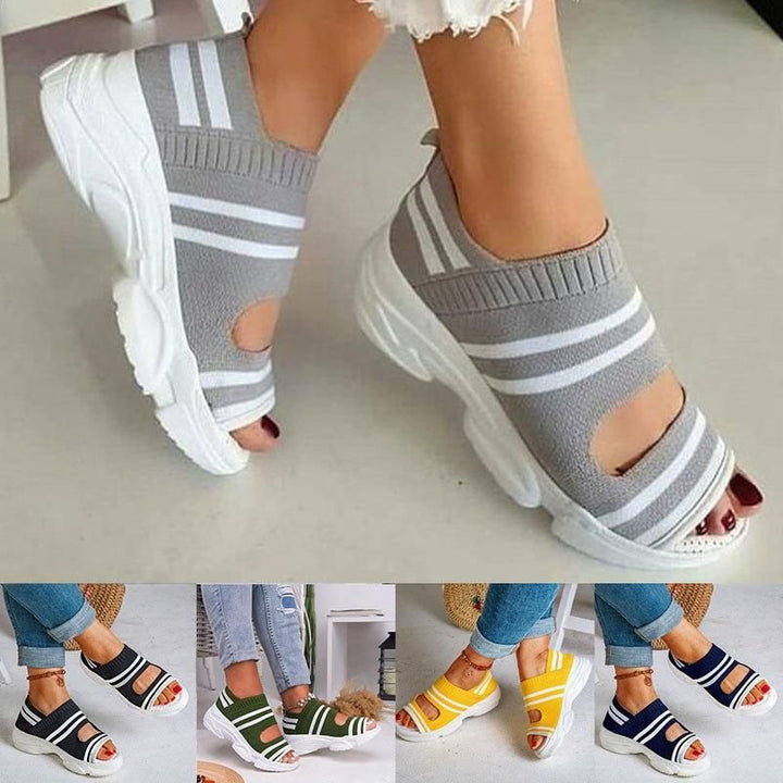 Stella Glade Wedge Sandals by Doramela