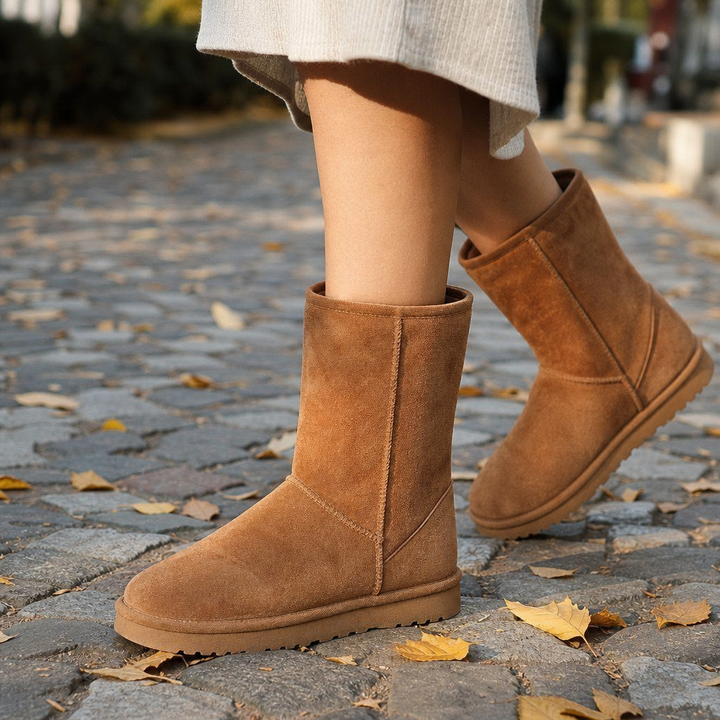 Riley Pavilion Winter Boots – Beige