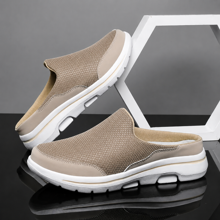 Riley Linnet Slip-On Sneakers – Beige