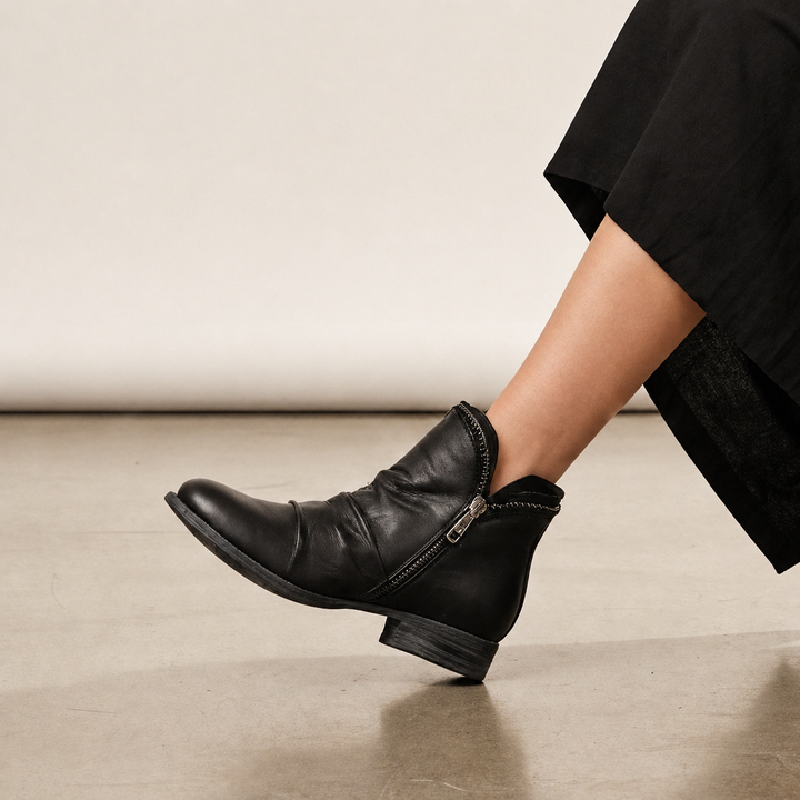 Reagan Veranda Ankle Boots – Black