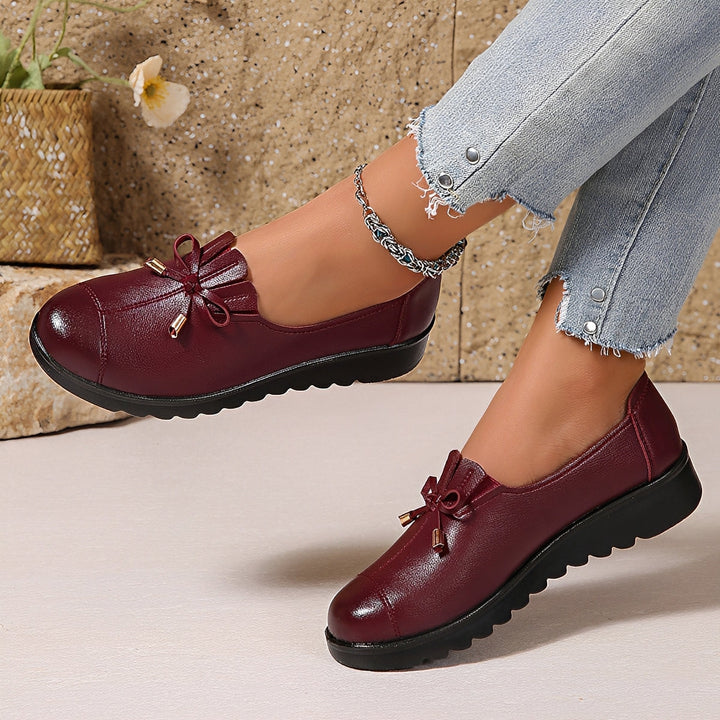 Lennox Gardenia Loafers – Burgundy