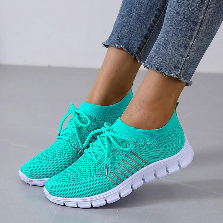 Georgia Linnet Everyday Sneakers – Turquoise