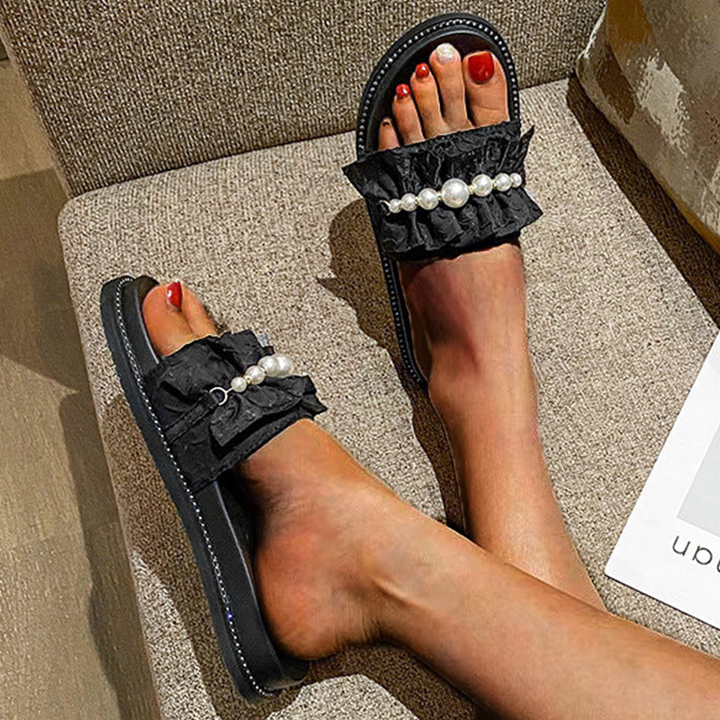 Maeve Dove Platform Sandals by Doramela