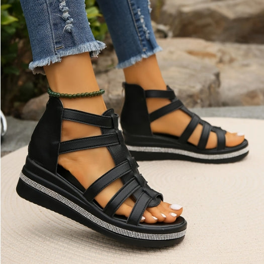 Elodie Glade Wedge Sandals by Doramela