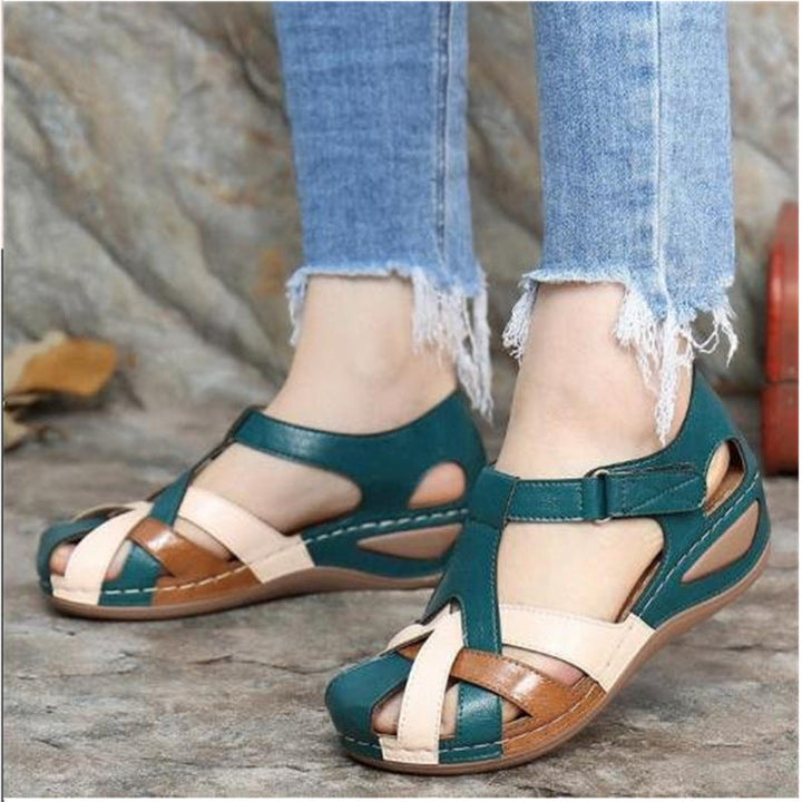 Imogen Starling Wedge Sandals by Doramela