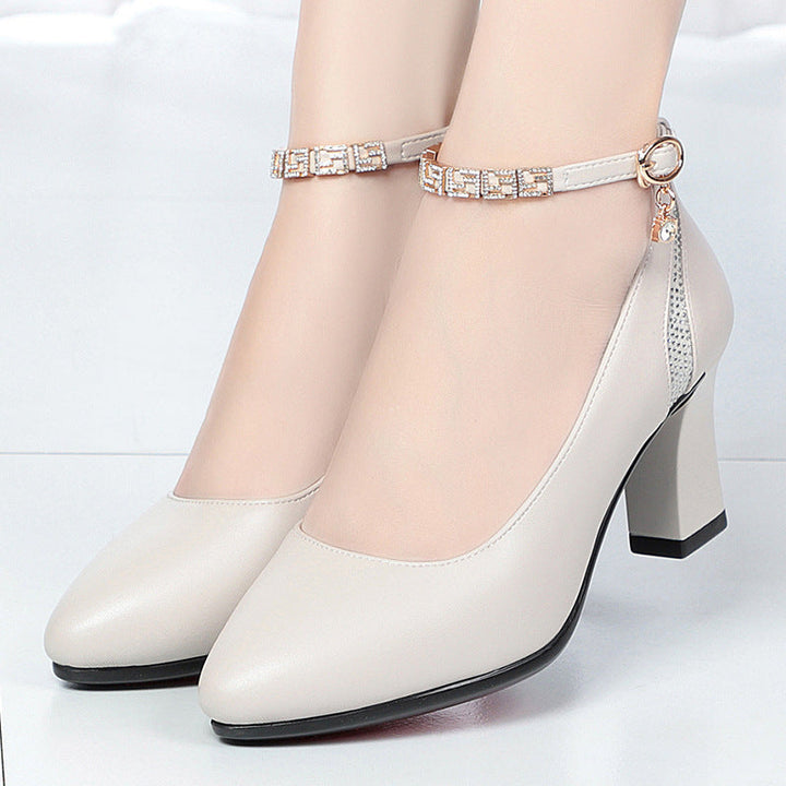 Opal Starling Block-Heel Pumps by Doramela