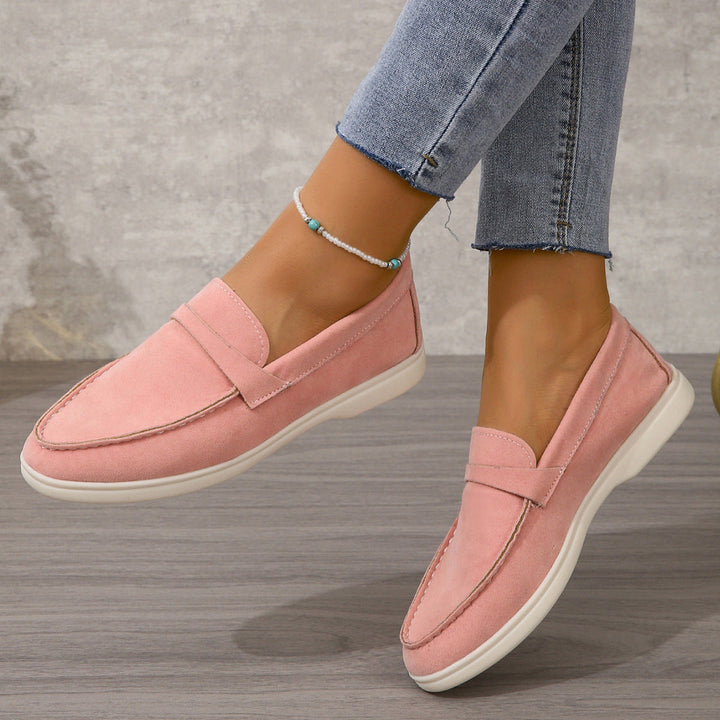 Shelby Linnet Loafers – Pink