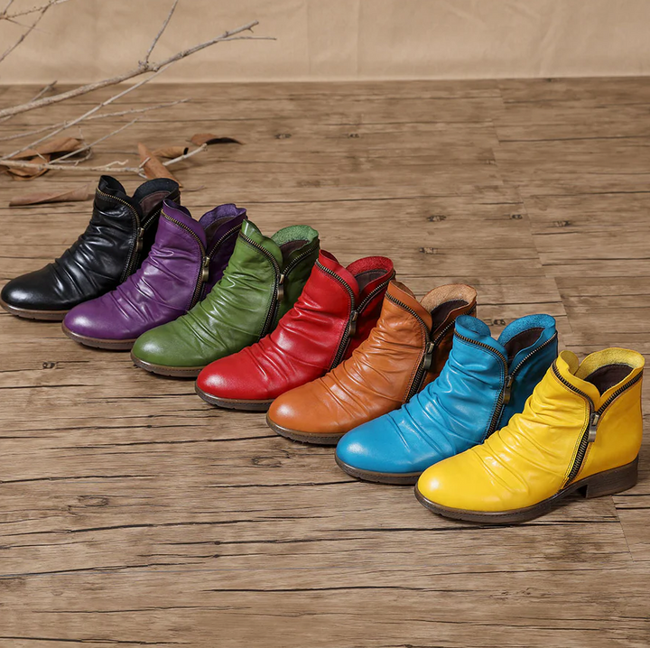 Bronte Glade Ankle Boots by Doramela