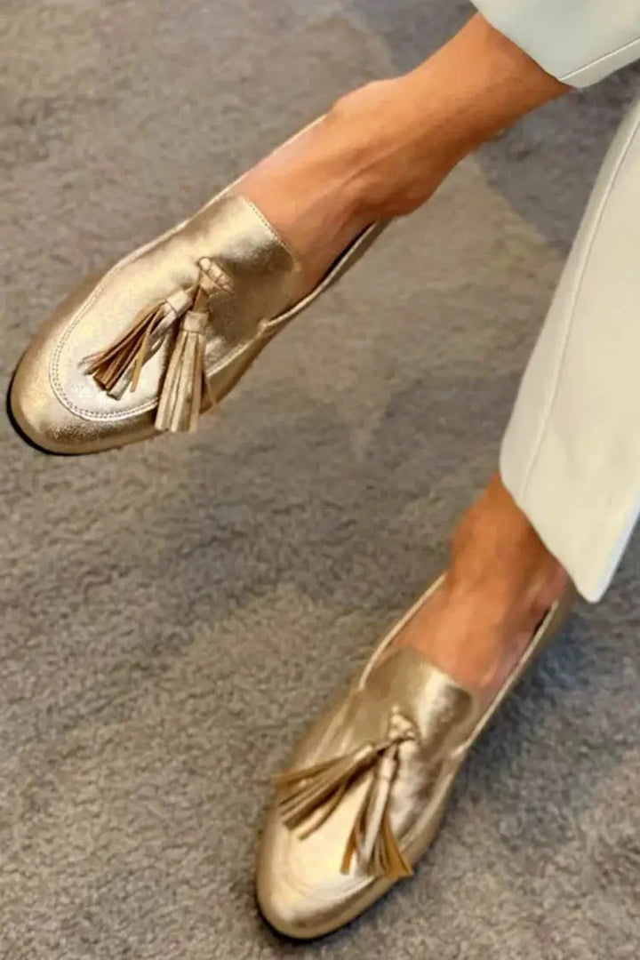 Lennon Linnet Loafers – Gold