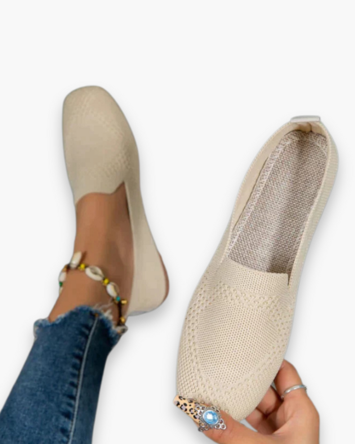 Rowan Peony Mules – Beige