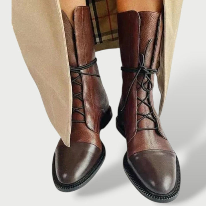 Madeline Gardenia Winter Boots – Brown