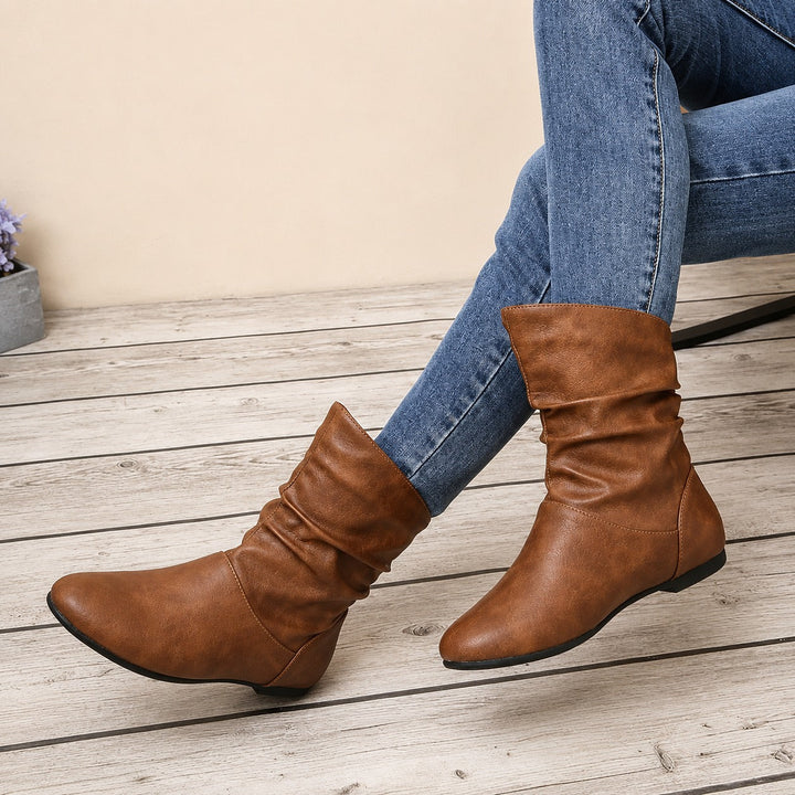 Hayden Veranda Ankle Boots – Brown