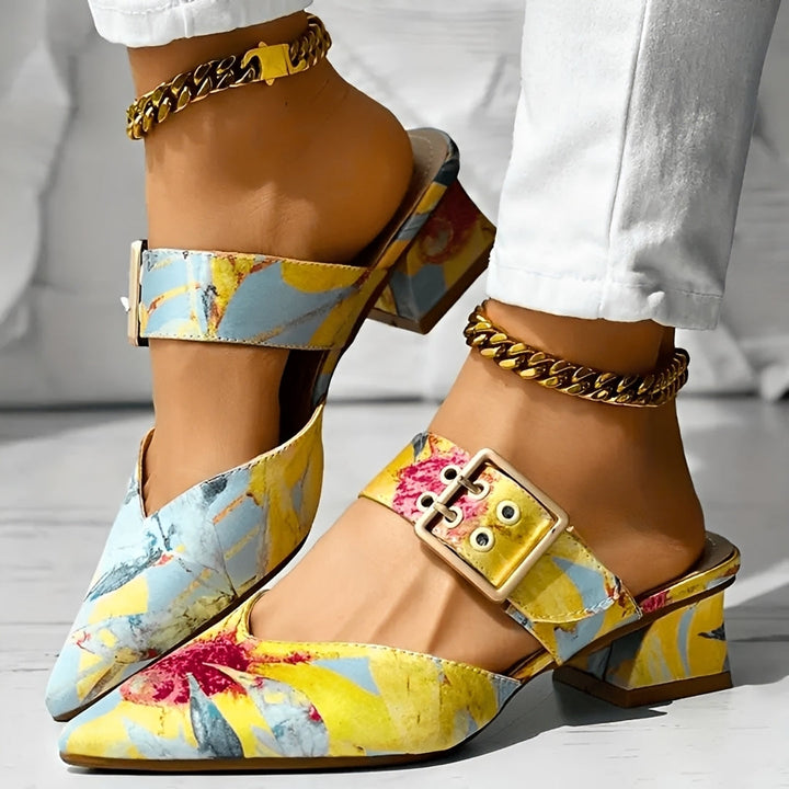 Payton Lantern Pumps – Yellow
