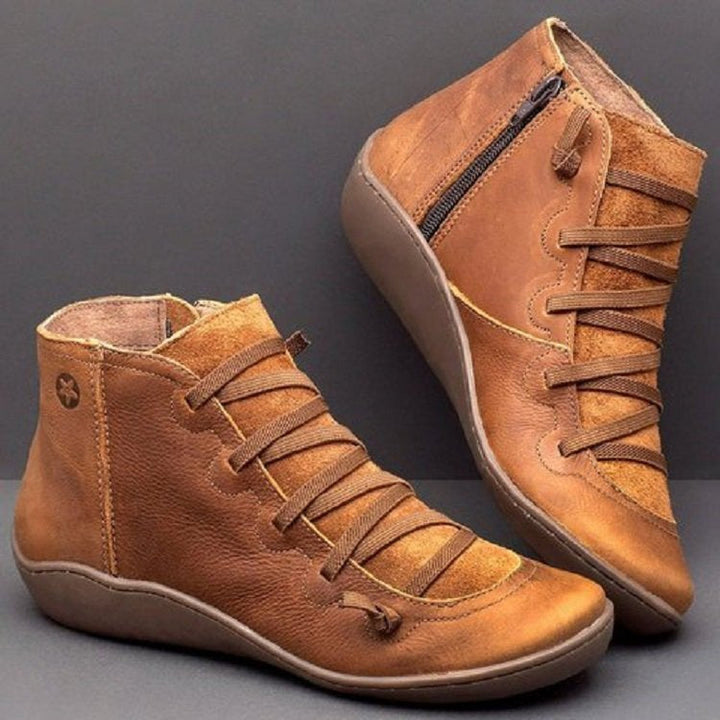 Lila Serenade Ankle Boots by Doramela