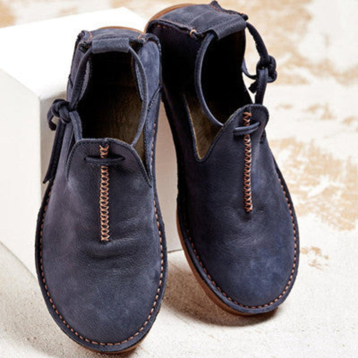 Hayden Lantern Ankle Boots – Blue