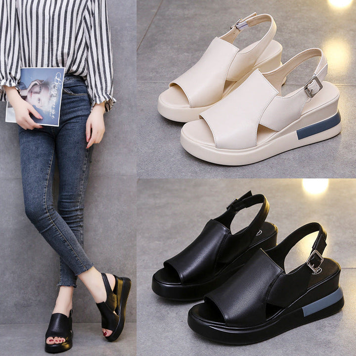 Calla Serenade Wedge Sandals by Doramela
