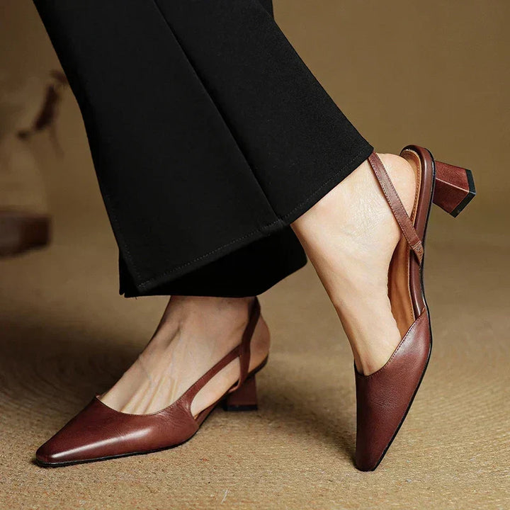 Cora Starling Slingback Pumps by Doramela