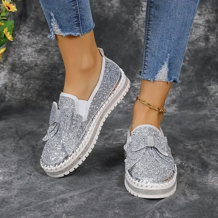 Zoe Dove Platform Loafers by Doramela