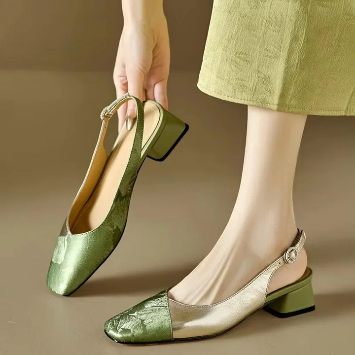 Ivy Starling Slingback Pumps by Doramela