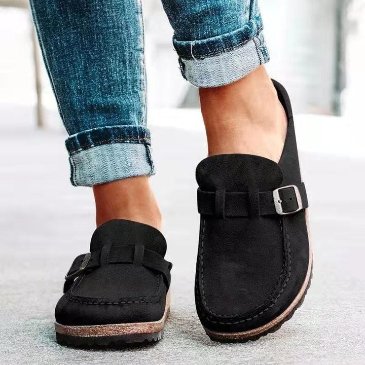 Merritt Peony Clogs – Black