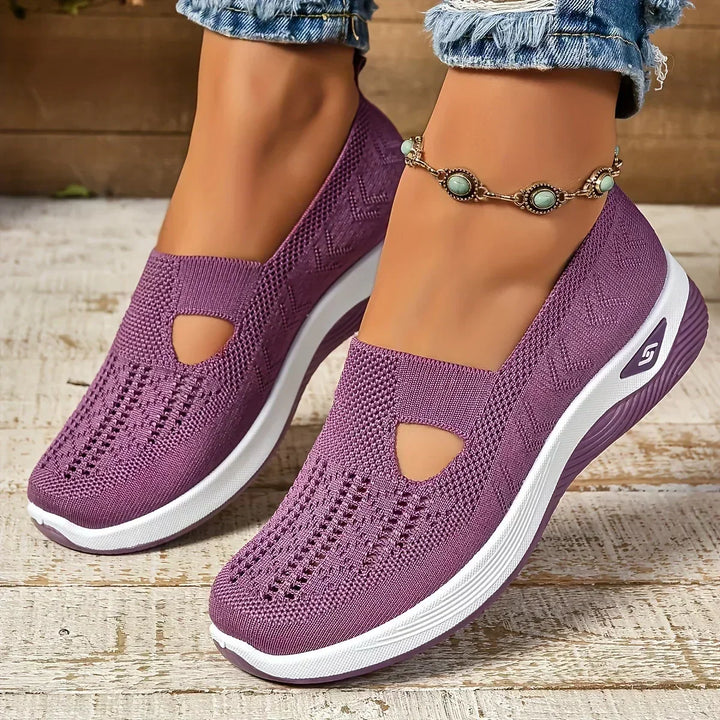 Peyton Veranda Slip-On Sneakers – Purple