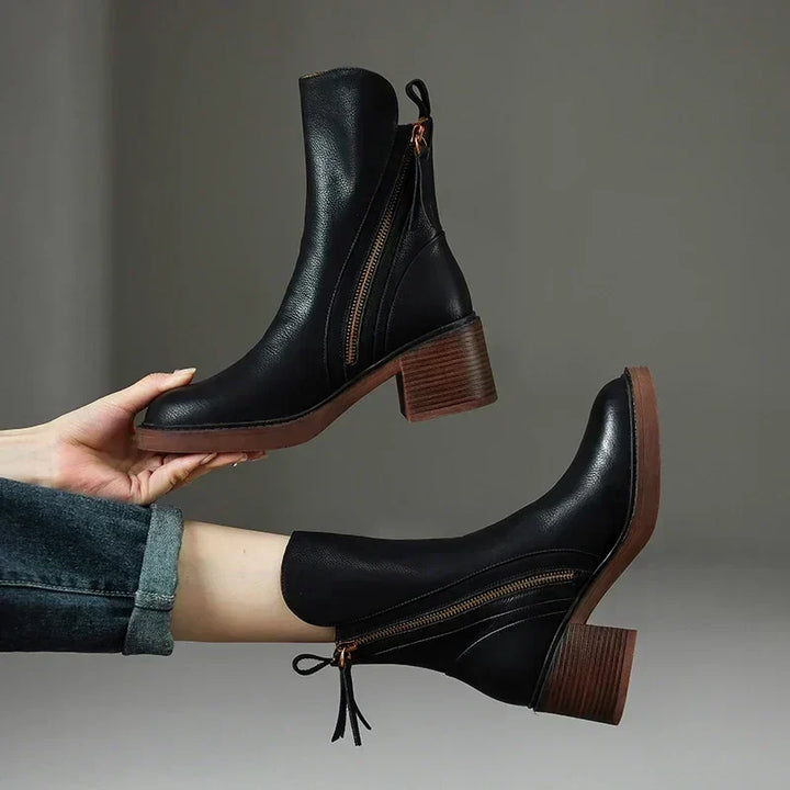 Josie Starling Ankle Boots by Doramela