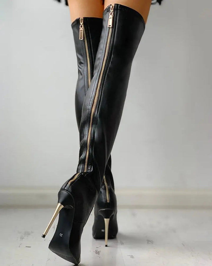 Merritt Veranda Ankle Boots – Black