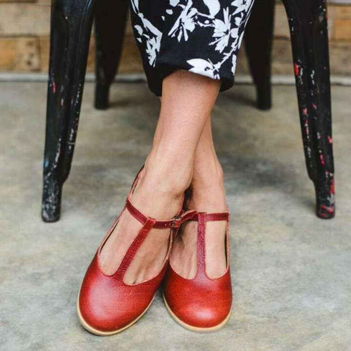 Lola Fable Strap Ballet Flats by Doramela