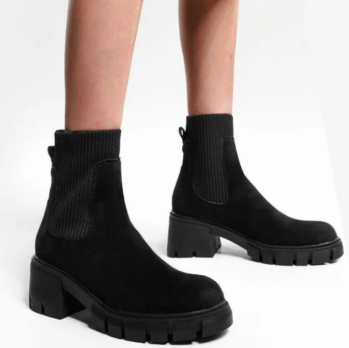 Lucy Serenade Heeled Boots by Doramela
