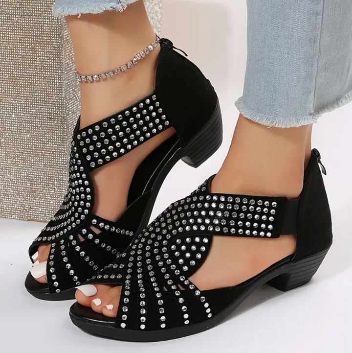Bronte Fable Heeled Sandals by Doramela