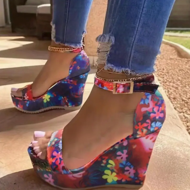 Briar Minuet Wedge Sandals by Doramela