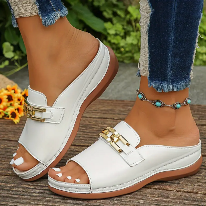 Imogen Serenade Wedge Sandals by Doramela