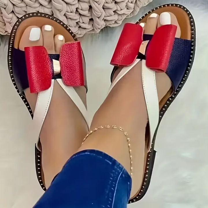 Della Serenade Slide Sandals by Doramela
