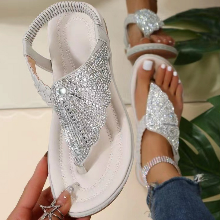 Cleo Serenade Embellished Sandals by Doramela