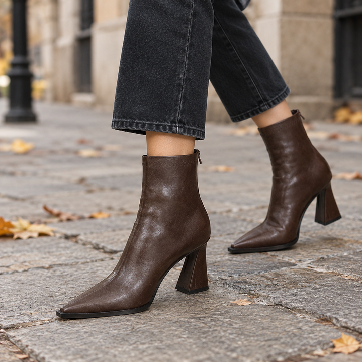 Reagan Gardenia Winter Boots – Brown