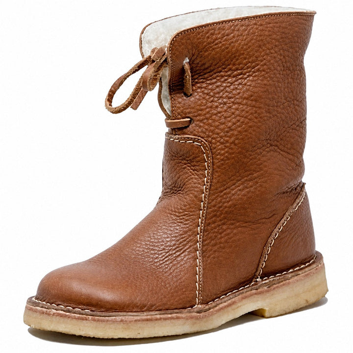 Marlow Lantern Winter Boots – Brown
