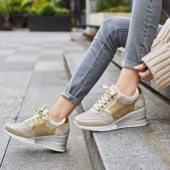 Elsie Starling Platform Sneakers by Doramela
