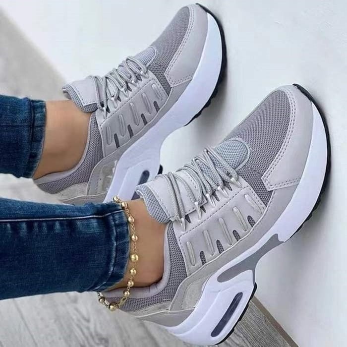 Parker Peony Everyday Sneakers – Gray