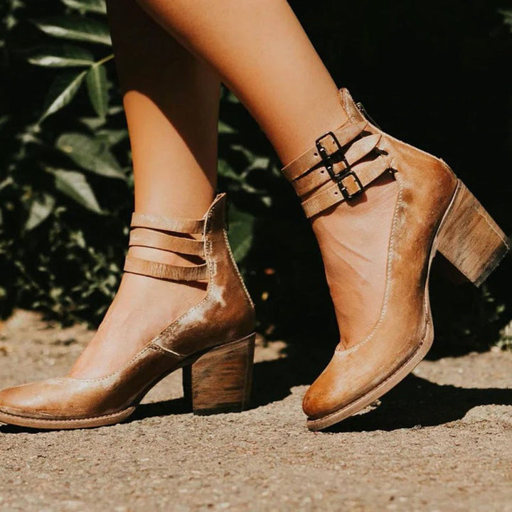Everly Linnet Pumps – Brown