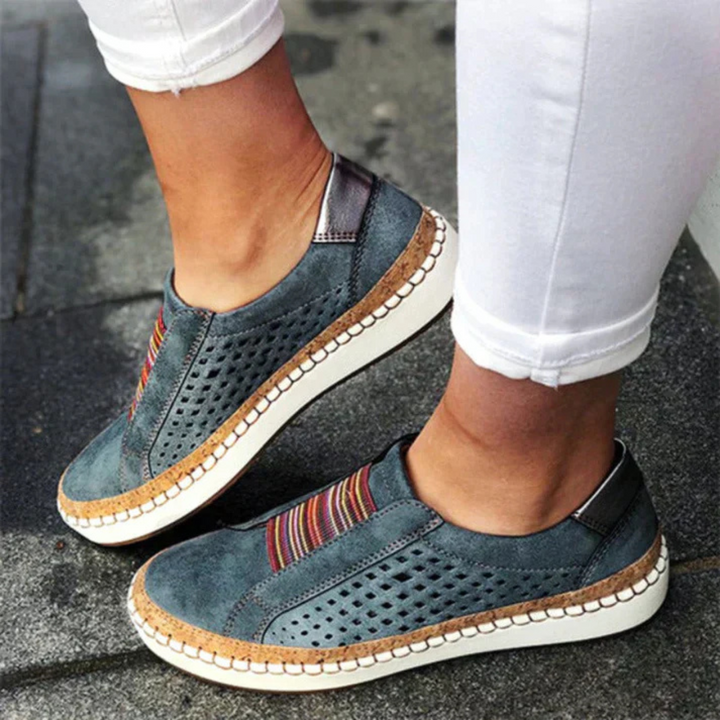 Marlow Pavilion Slip-On Sneakers – Blue