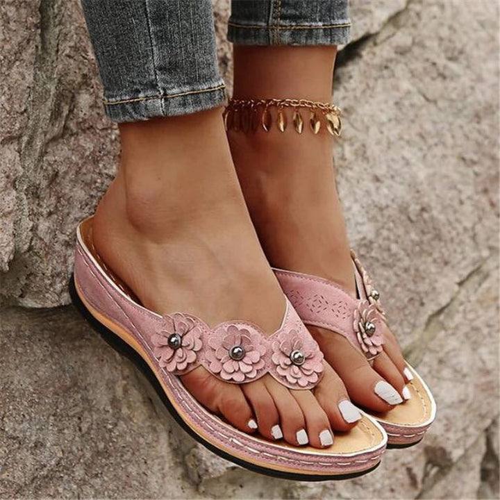 Opal Serenade Thong Sandals by Doramela