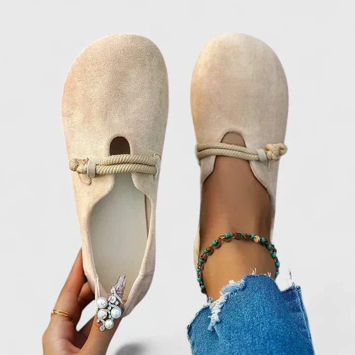 Harlow Linnet Loafers – Beige