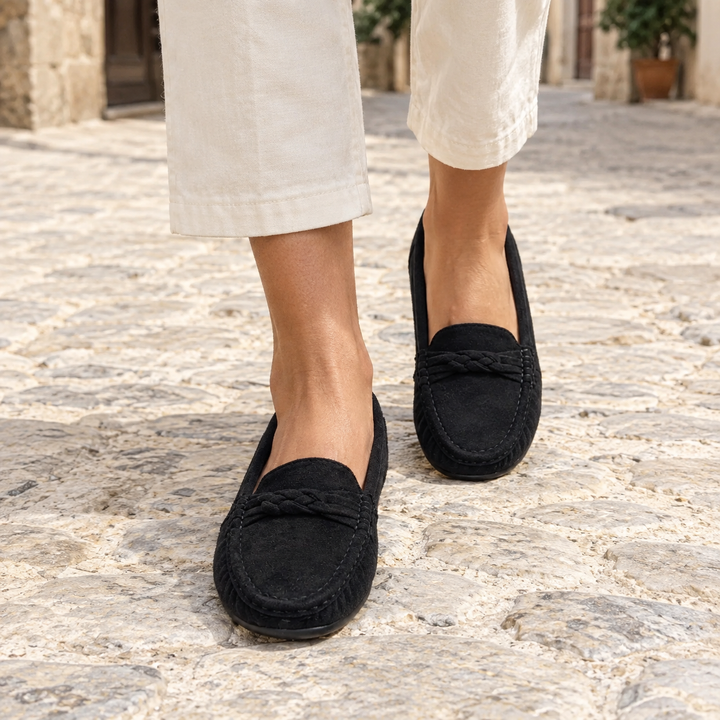 Leighton Linnet Loafers – Black