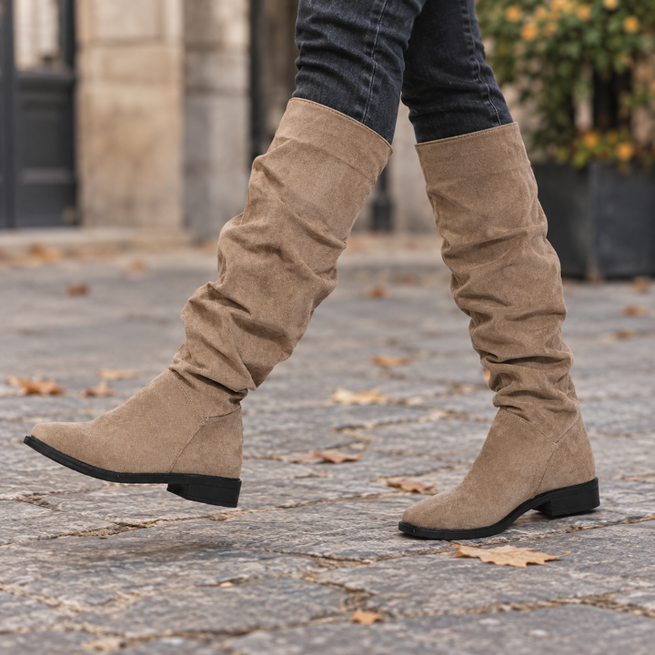 Claire Gardenia Winter Boots – Brown