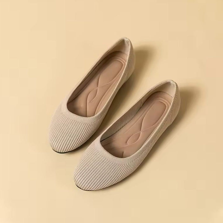 Cassidy Lantern Ballet Flats – Khaki