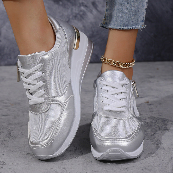Emery Lantern Everyday Sneakers – Silver